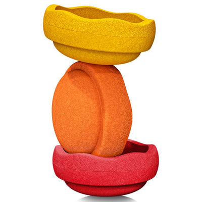 Original Warm Classic Stepping Stones-Balancing Toys-Stapelstein-Yes Bebe