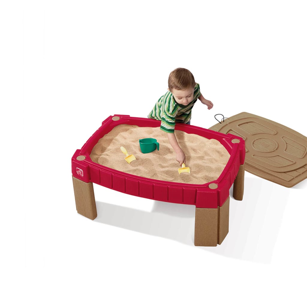 Sand Table Naturally Playful Red-Sand & Water Tables-Step2-Yes Bebe