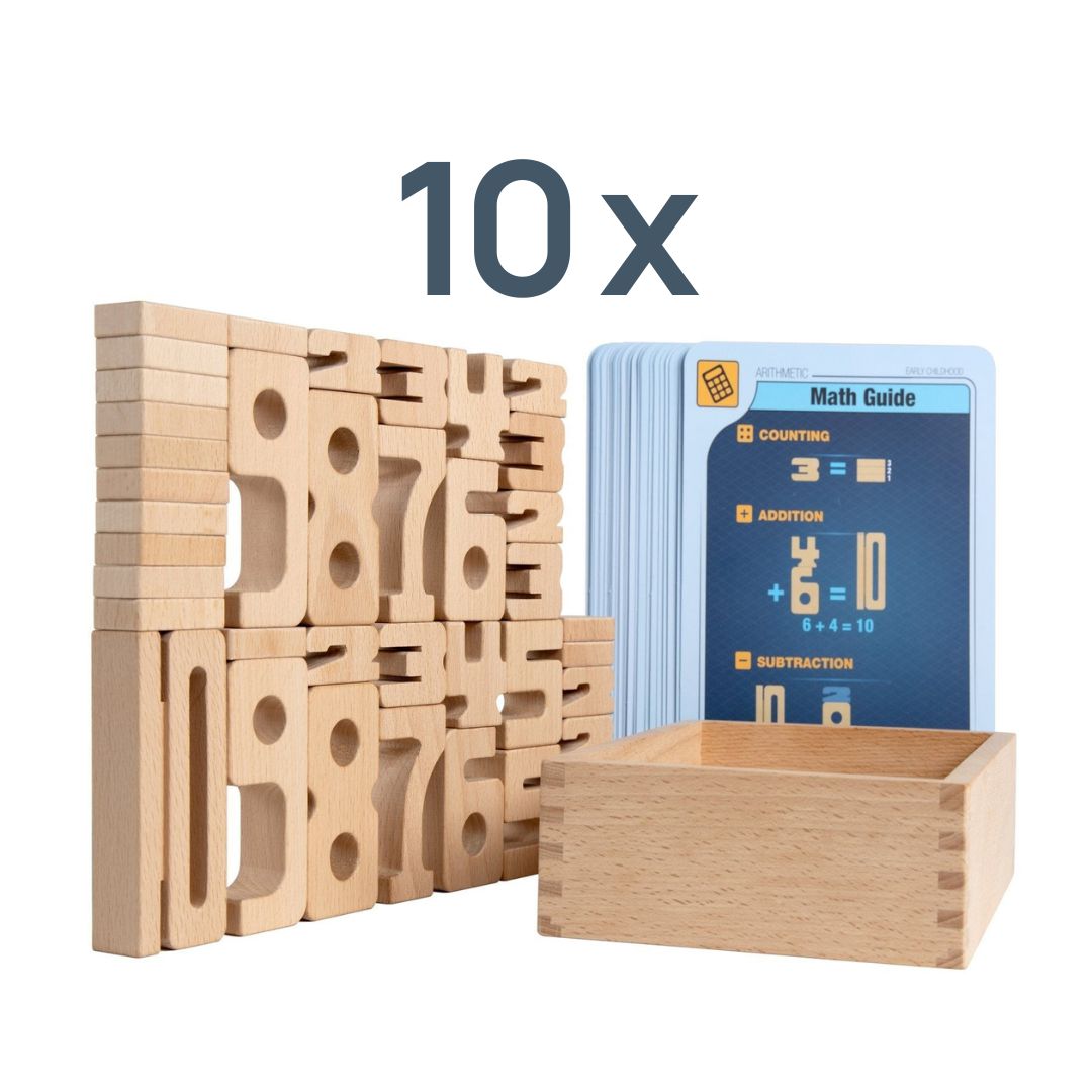 Sumblox Mini Starter Set Bundle (10 Sets)-Numeracy Toys-Sumblox-Yes Bebe