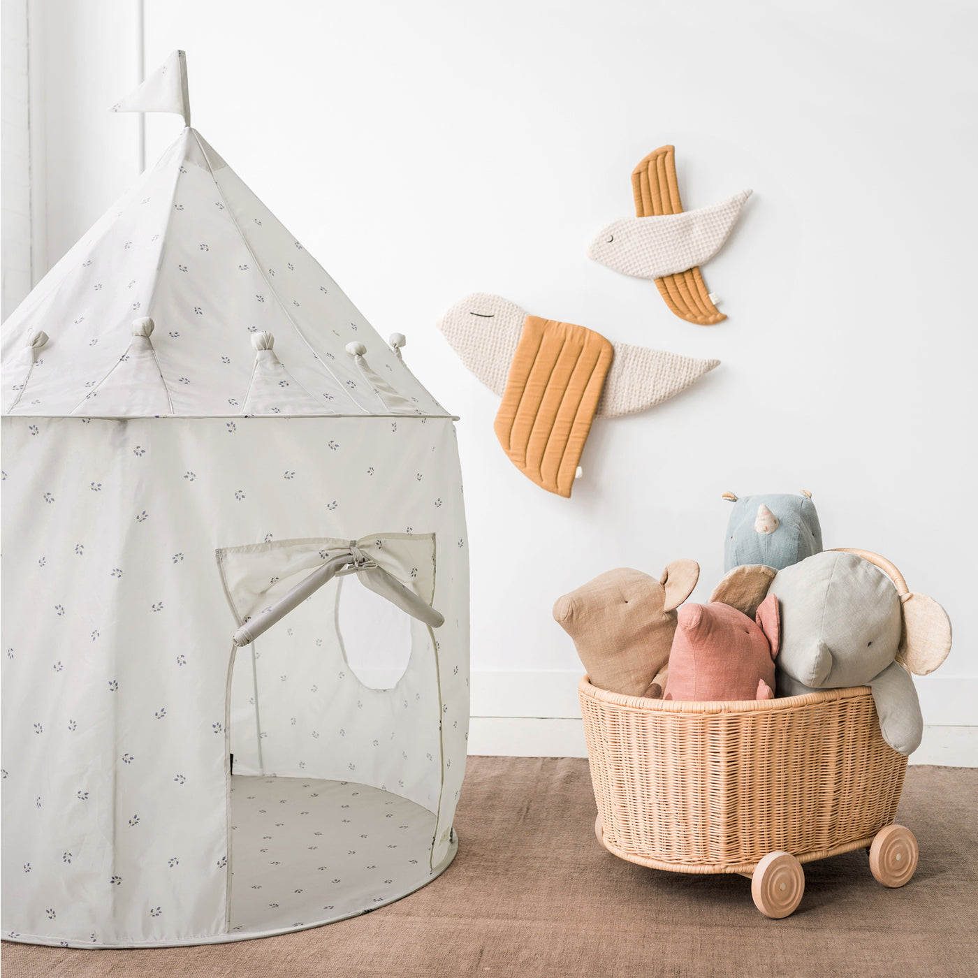 Recycled Fabric Play Tent Castle