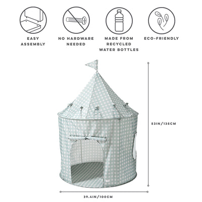 Recycled Fabric Play Tent Castle