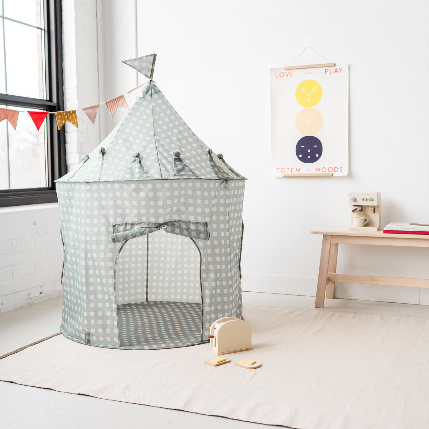 Recycled Fabric Play Tent Castle