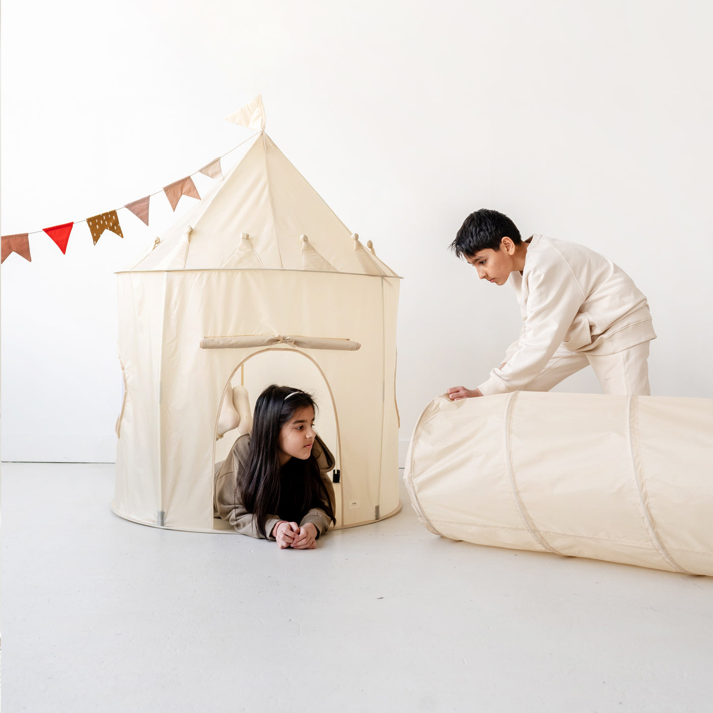 Recycled Fabric Play Tent Castle