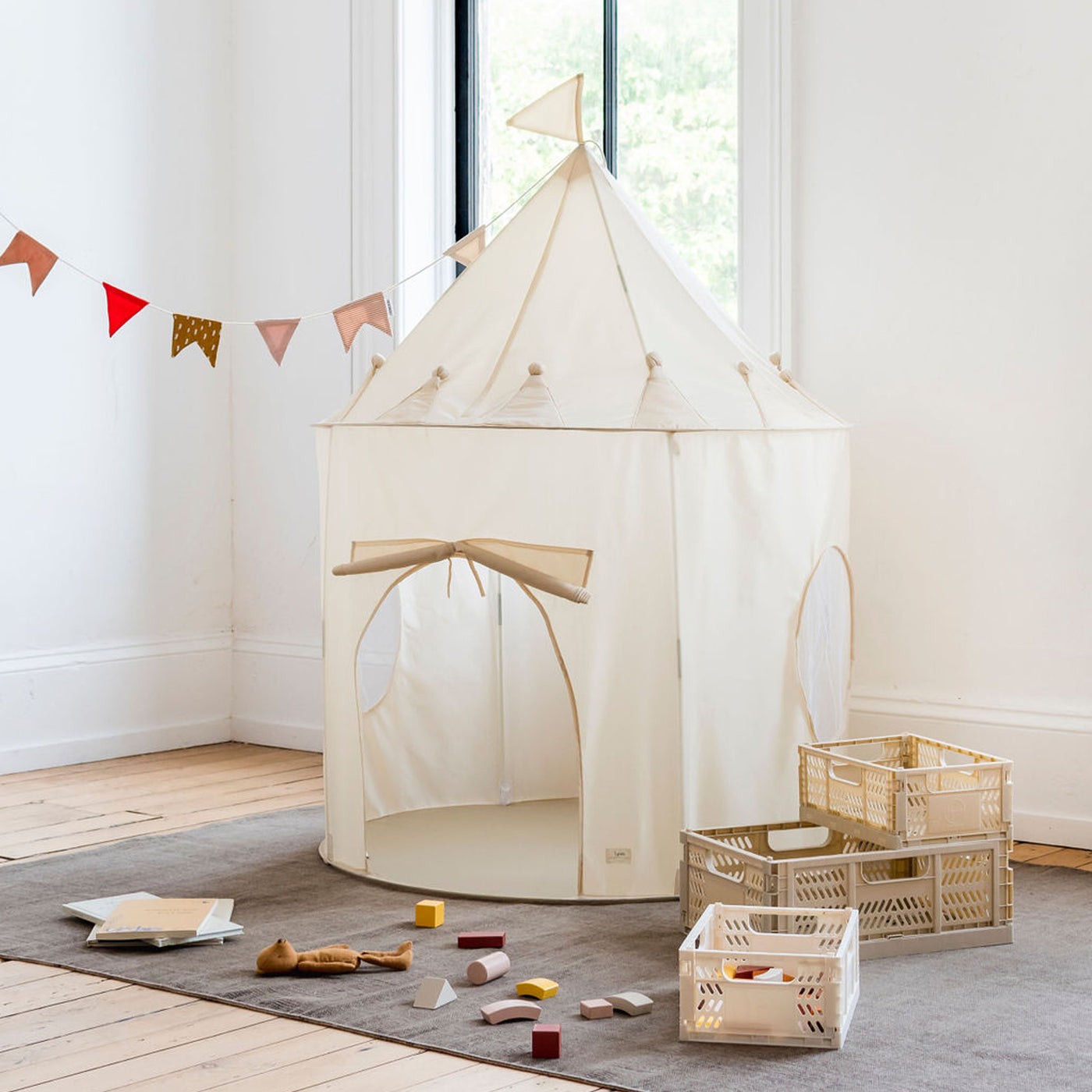 Recycled Fabric Play Tent Castle