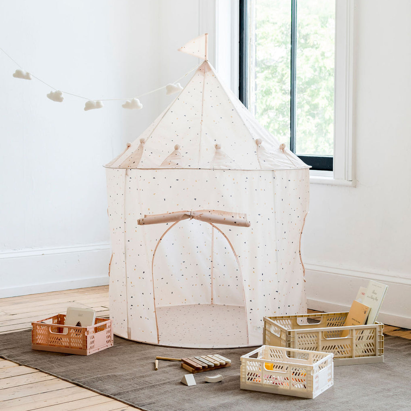 Recycled Fabric Play Tent Castle