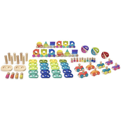 Tegu Early Years Educational Set-Magnetic Blocks-Tegu-Yes Bebe