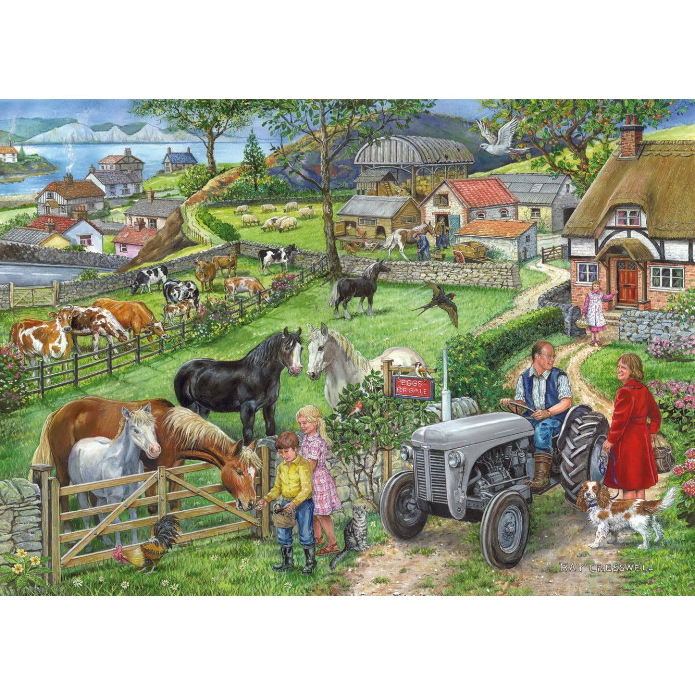 Eggs For Sale - 1000 Piece Jigsaw Puzzle-The House of Puzzles-Yes Bebe