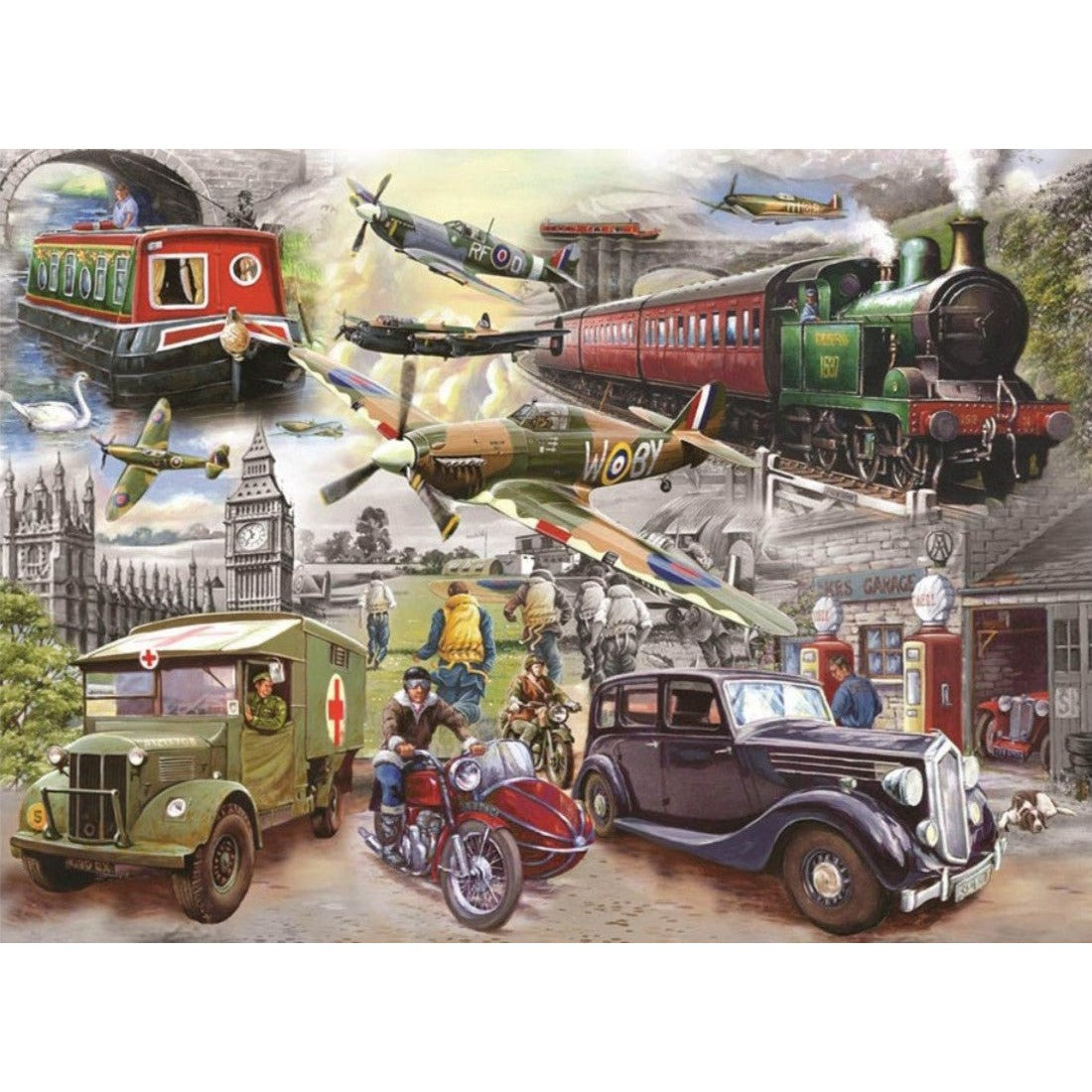 Fading Memories - 1000 Piece Jigsaw Puzzle-The House of Puzzles-Yes Bebe