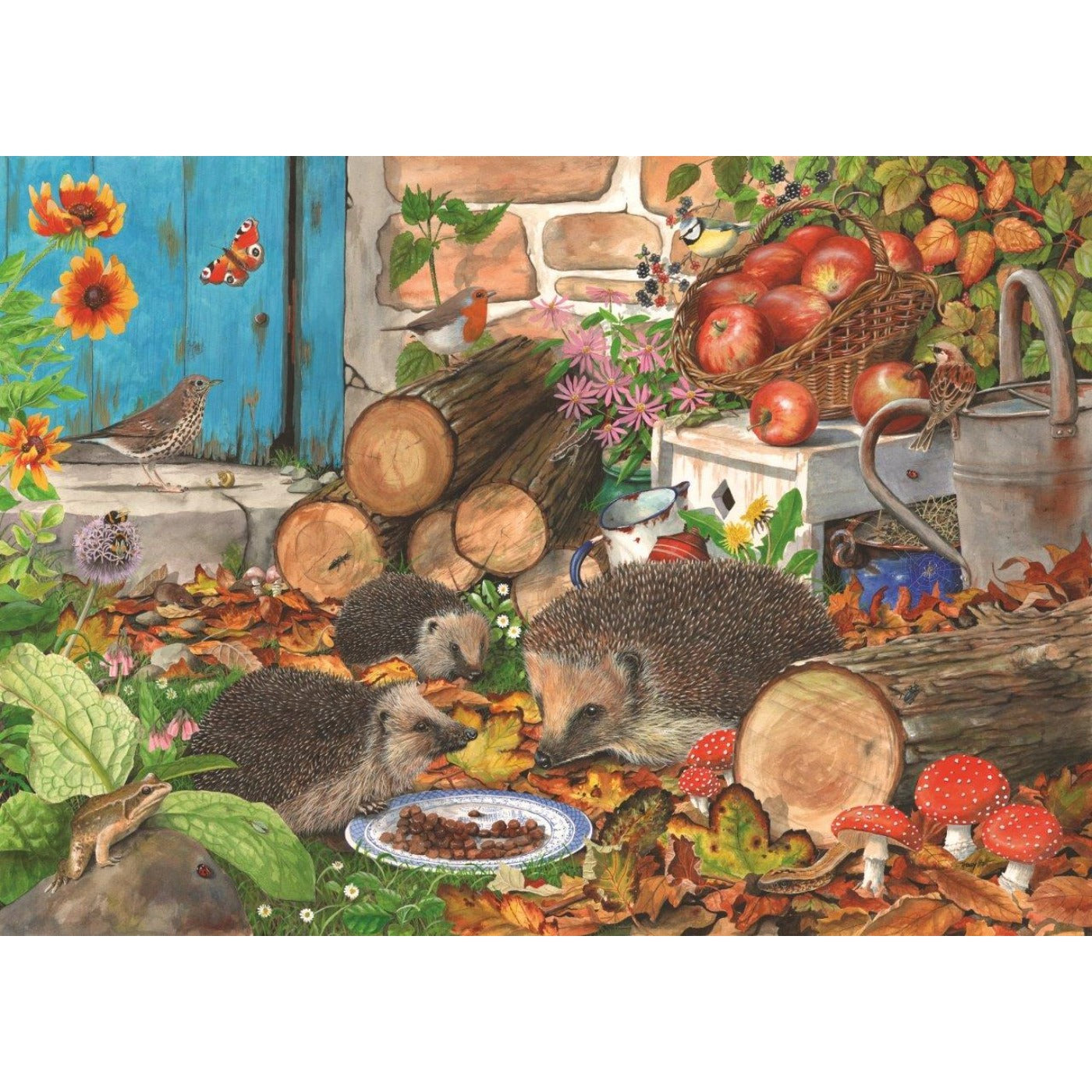 Garden Helpers - 1000 Piece Jigsaw Puzzle-The House of Puzzles-Yes Bebe