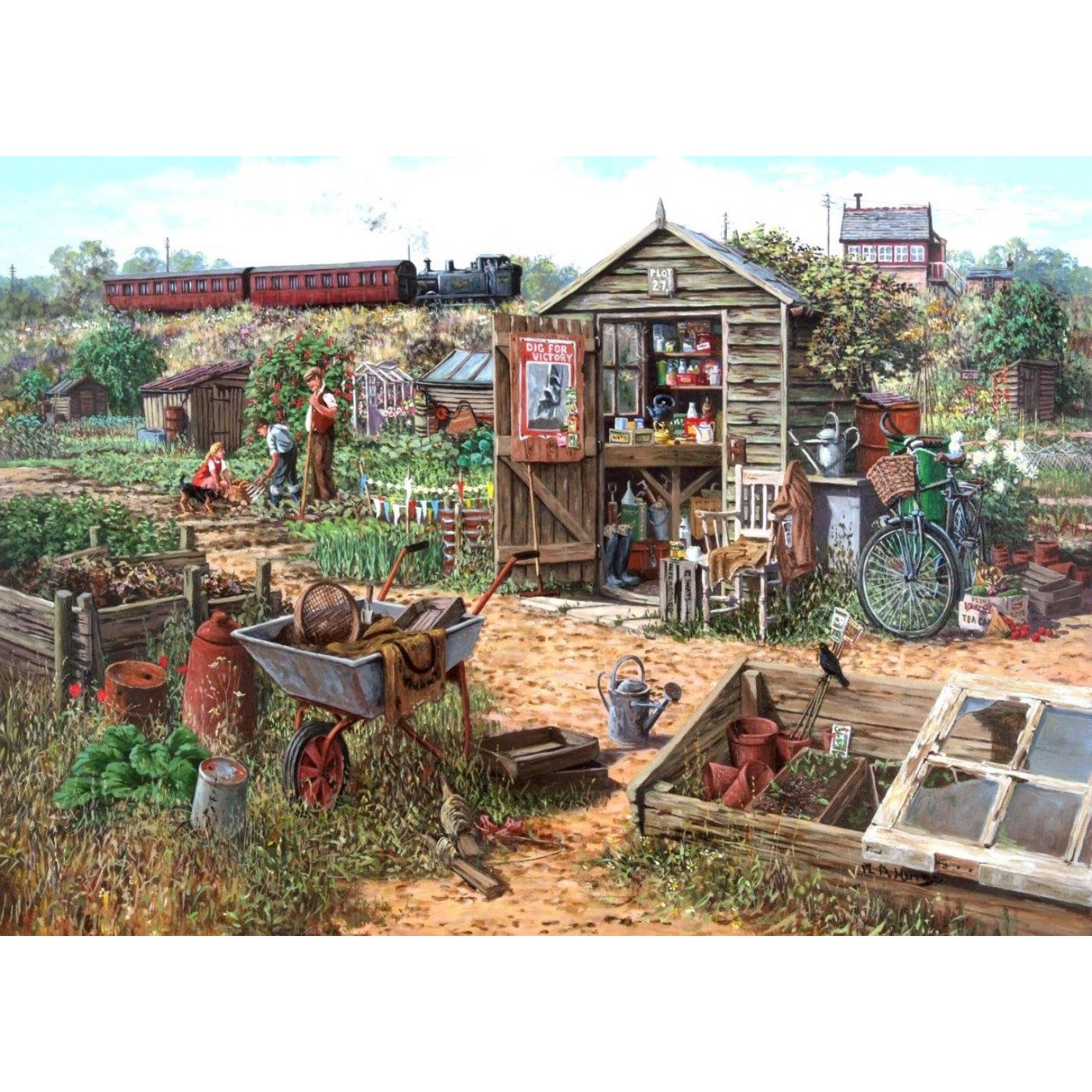 Grow Your Own - 1000 Piece Jigsaw Puzzle-The House of Puzzles-Yes Bebe