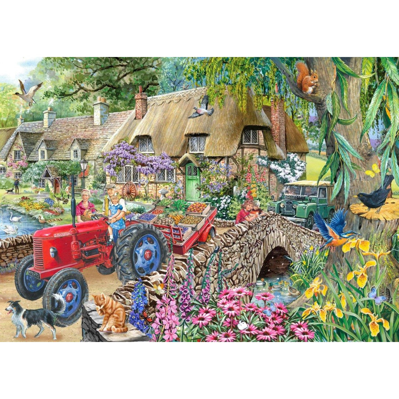 Hold On Tight - 1000 Piece Jigsaw Puzzle-The House of Puzzles-Yes Bebe