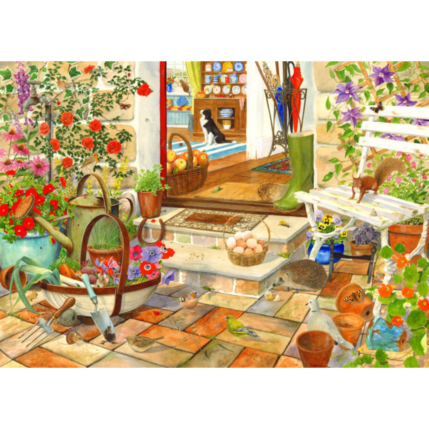 Home & Garden - 1000 Piece Jigsaw Puzzle-The House of Puzzles-Yes Bebe