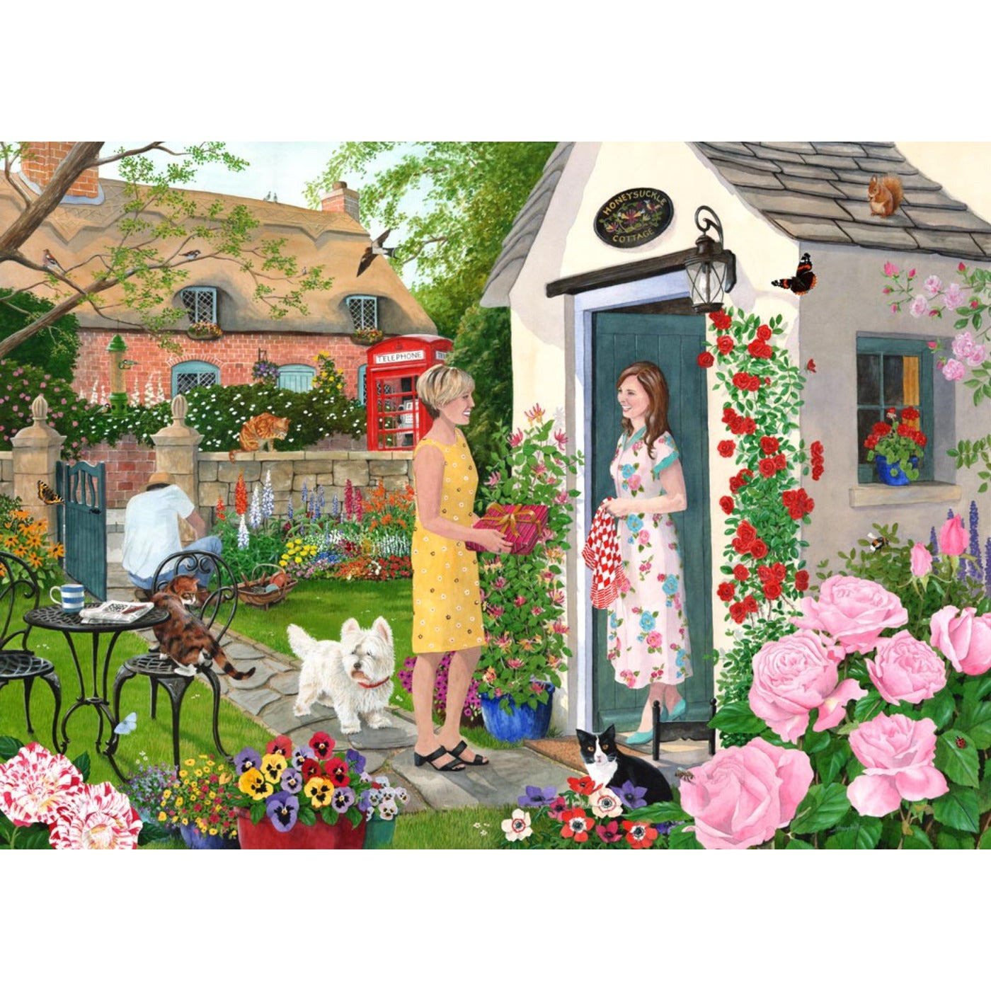 Just To Say - Big 500 Piece Jigsaw Puzzle-The House of Puzzles-Yes Bebe