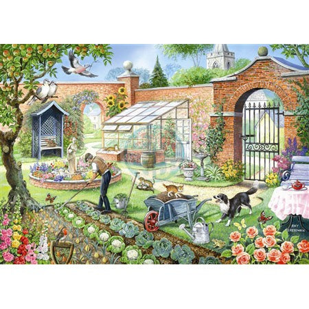 Kitchen Garden - 1000 Piece Jigsaw Puzzle-The House of Puzzles-Yes Bebe