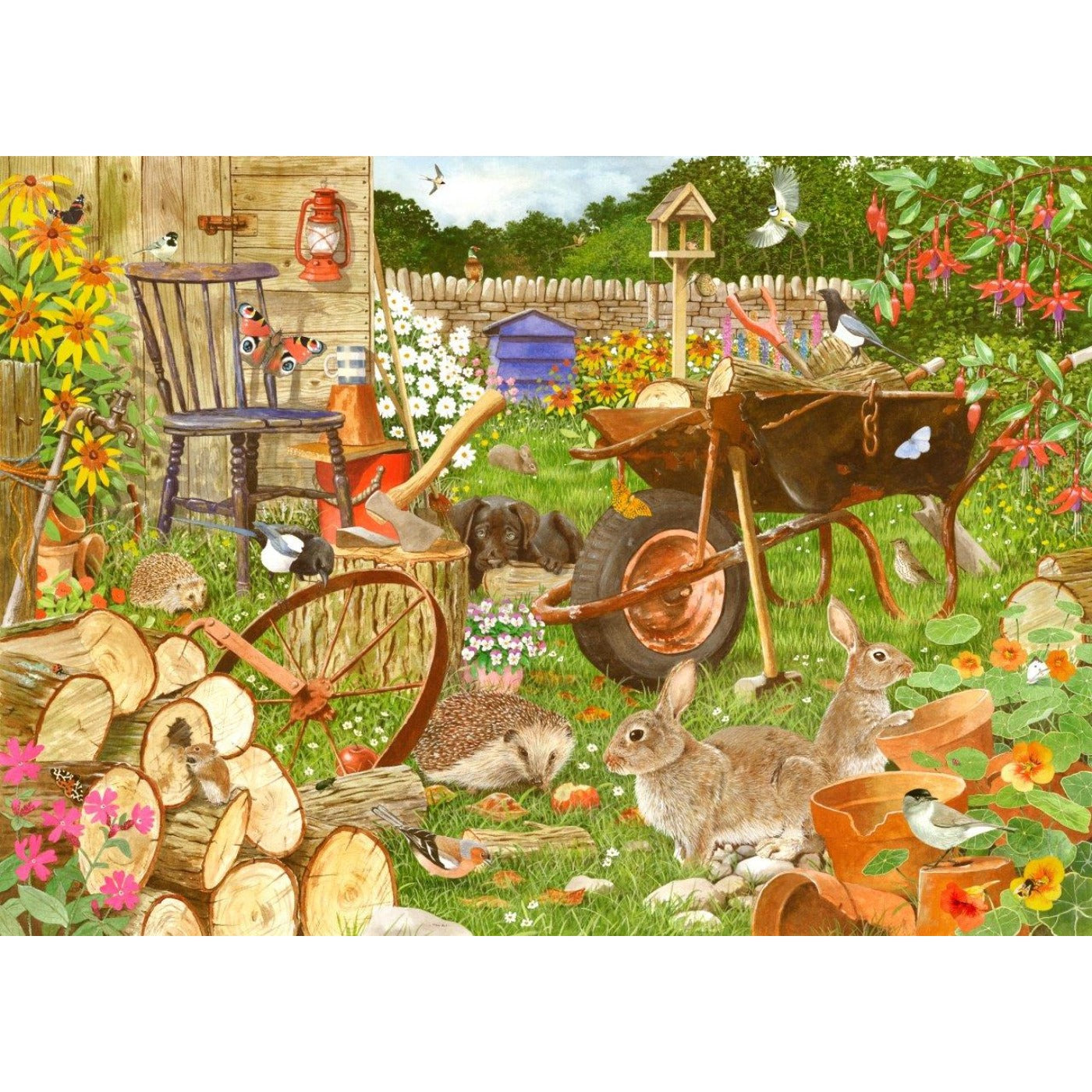 Like Rag Tag And Bobtail - 1000 Piece Jigsaw Puzzle-The House of Puzzles-Yes Bebe