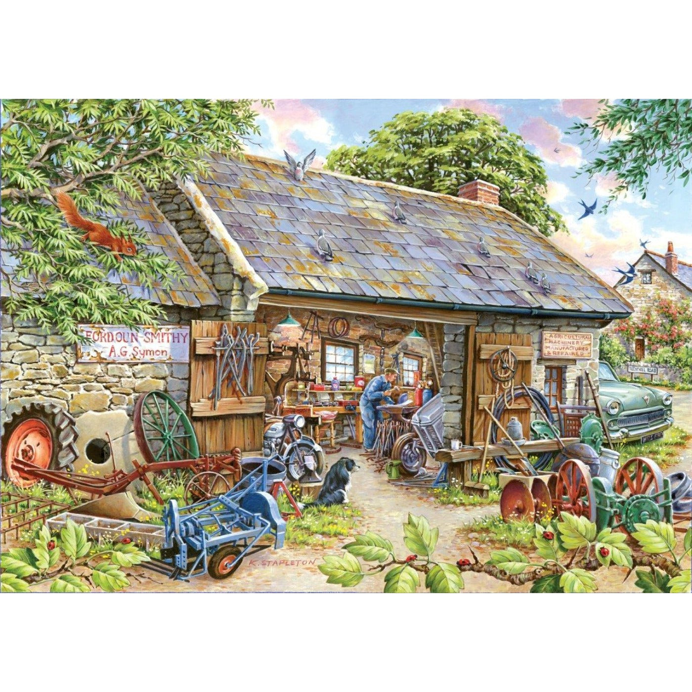 Make & Mend - 1000 Piece Jigsaw Puzzle-The House of Puzzles-Yes Bebe