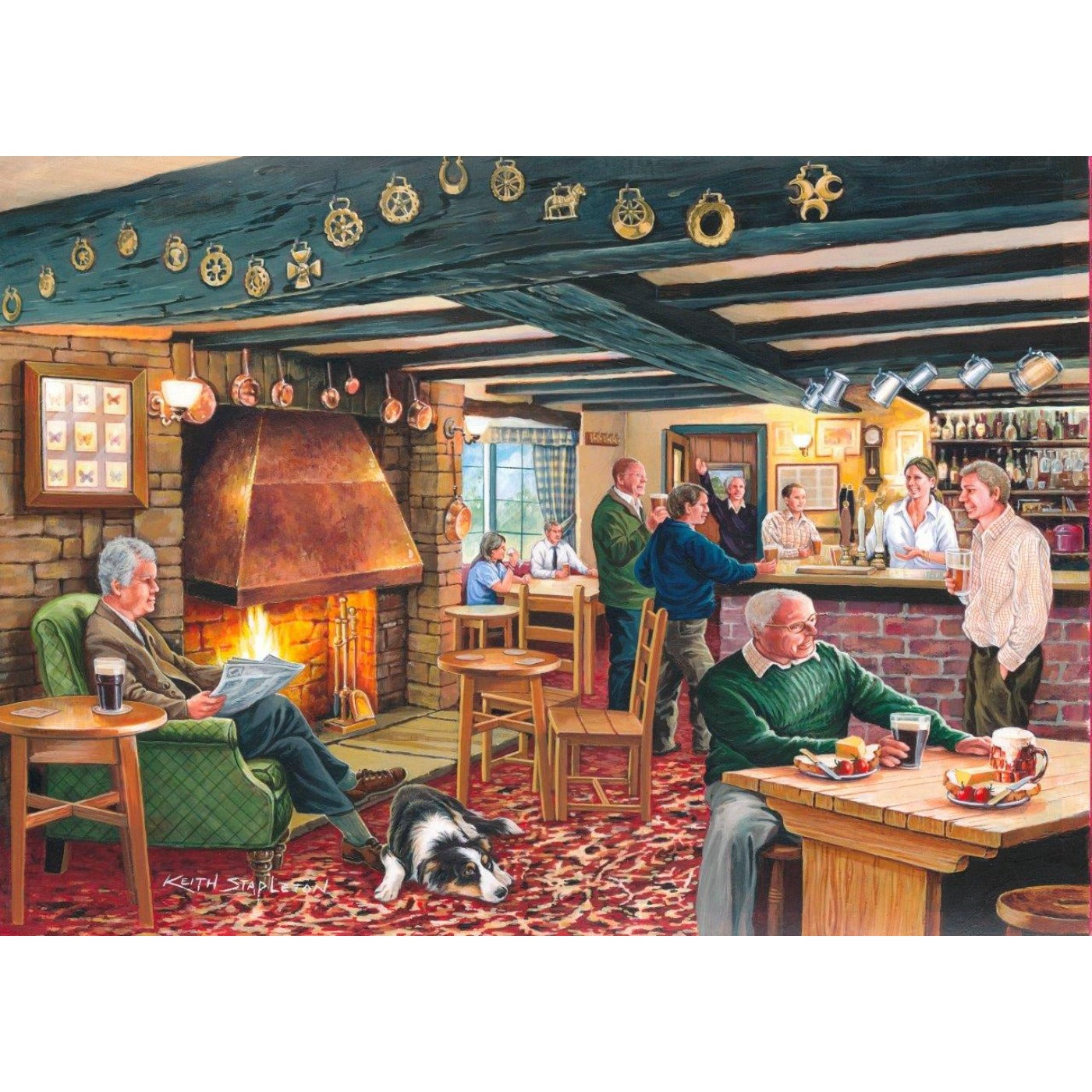 Mine's A Pint - 500 Piece Jigsaw Puzzle-The House of Puzzles-Yes Bebe