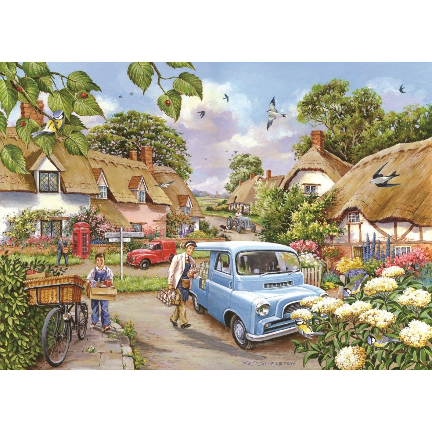 Morning Fresh - Big 500 Piece Jigsaw Puzzle-The House of Puzzles-Yes Bebe