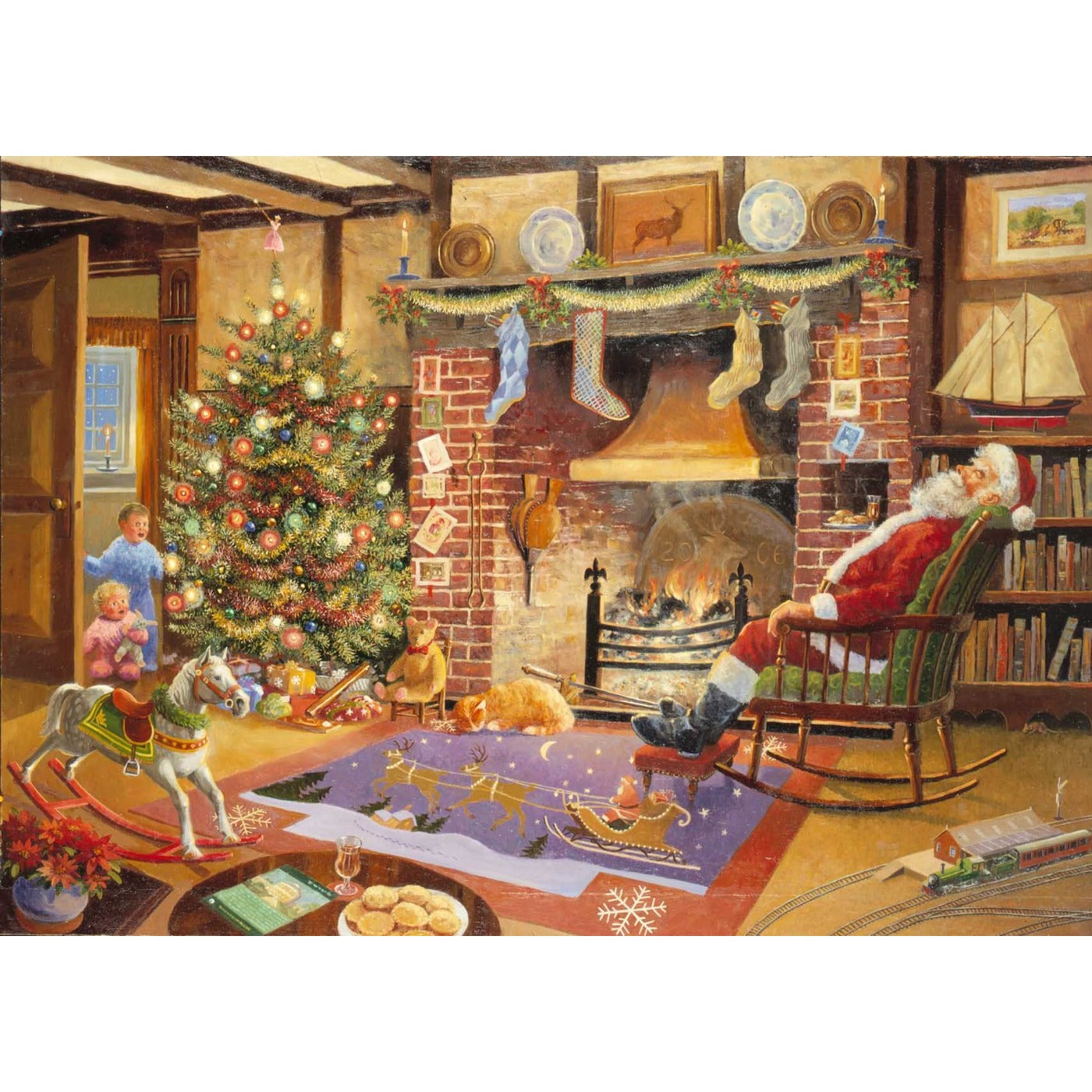 No.1 - Caught Napping - 1000 Piece Jigsaw Puzzle-The House of Puzzles-Yes Bebe