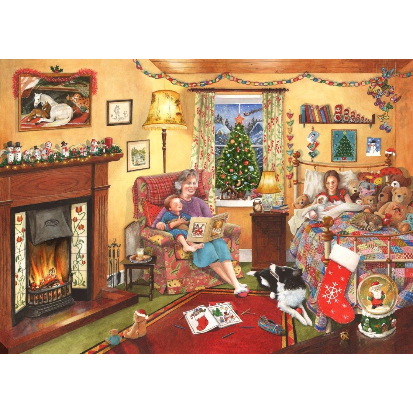 No.11 - A Story For Christmas - 1000 Piece Jigsaw Puzzle-The House of Puzzles-Yes Bebe