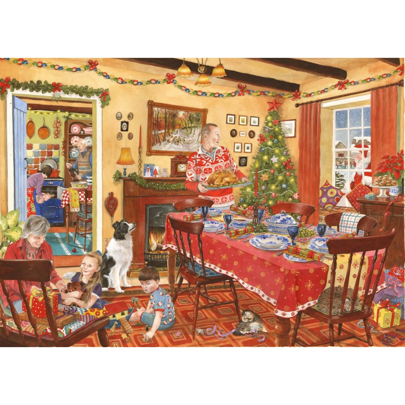 No.8 - Unexpected Guest - 1000 Piece Jigsaw Puzzle-The House of Puzzles-Yes Bebe