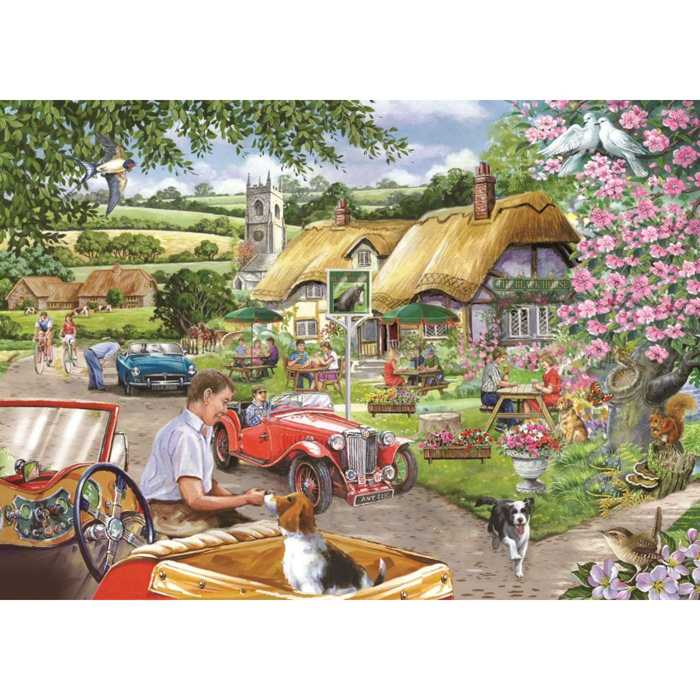 Out For The Weekend - 1000 Piece Jigsaw Puzzle-The House of Puzzles-Yes Bebe