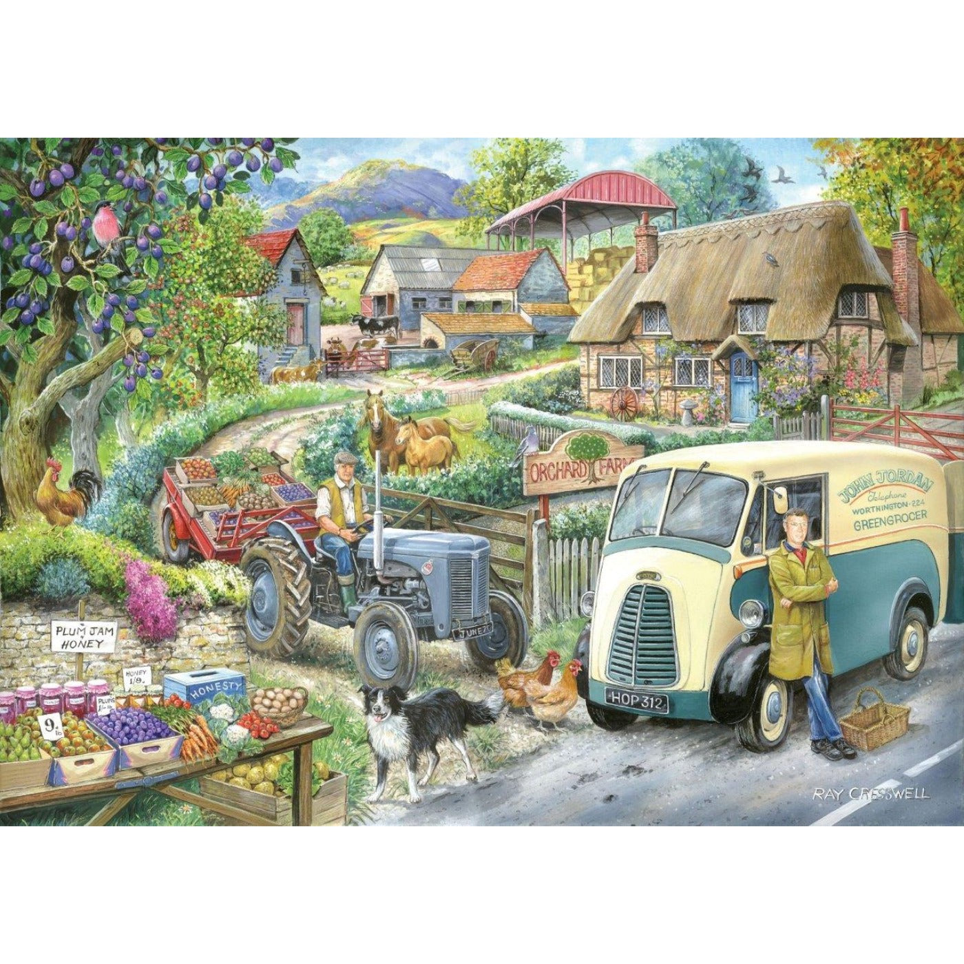 Plum Jam - 1000 Piece Jigsaw Puzzle-The House of Puzzles-Yes Bebe