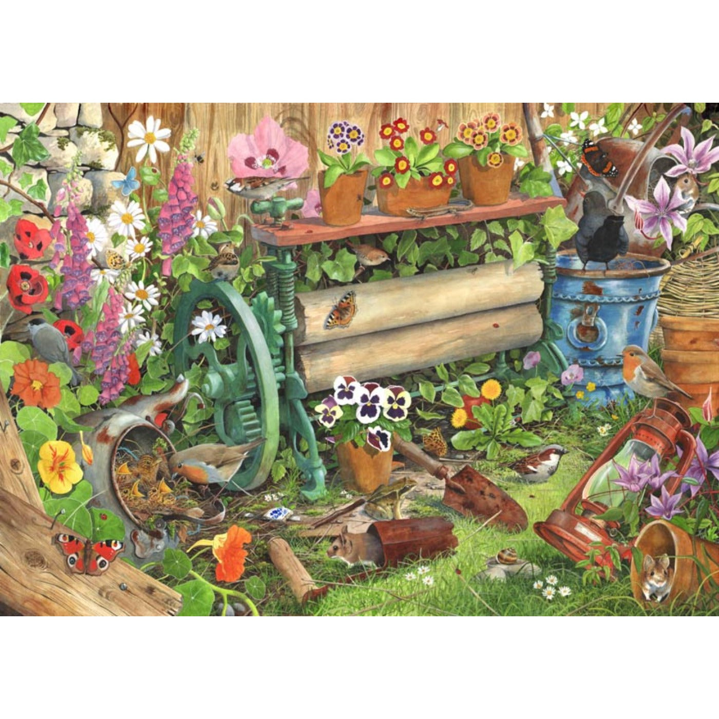 Robin's Nest - 1000 Piece Jigsaw Puzzle-The House of Puzzles-Yes Bebe