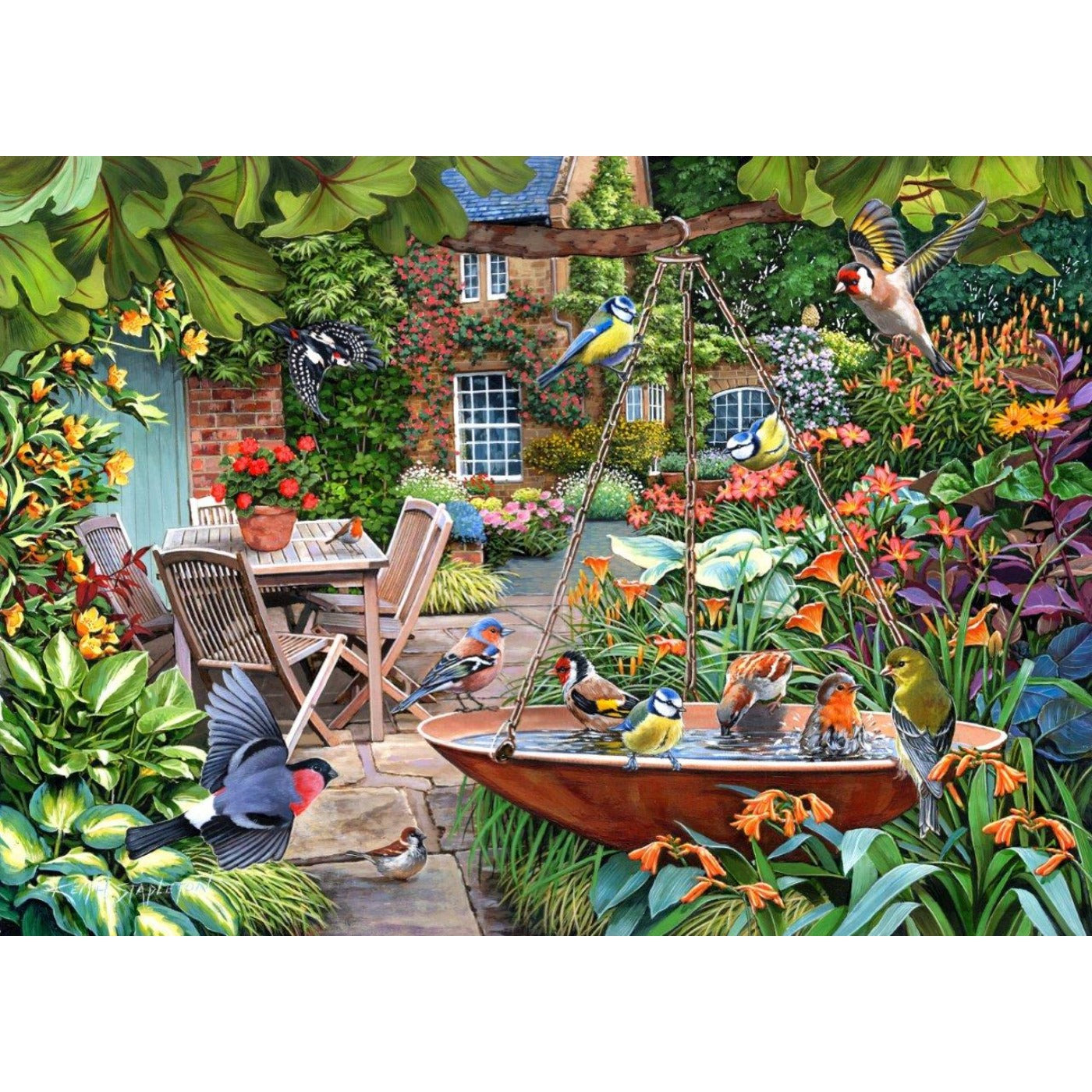 Splashing Around - 1000 Piece Jigsaw Puzzle-The House of Puzzles-Yes Bebe