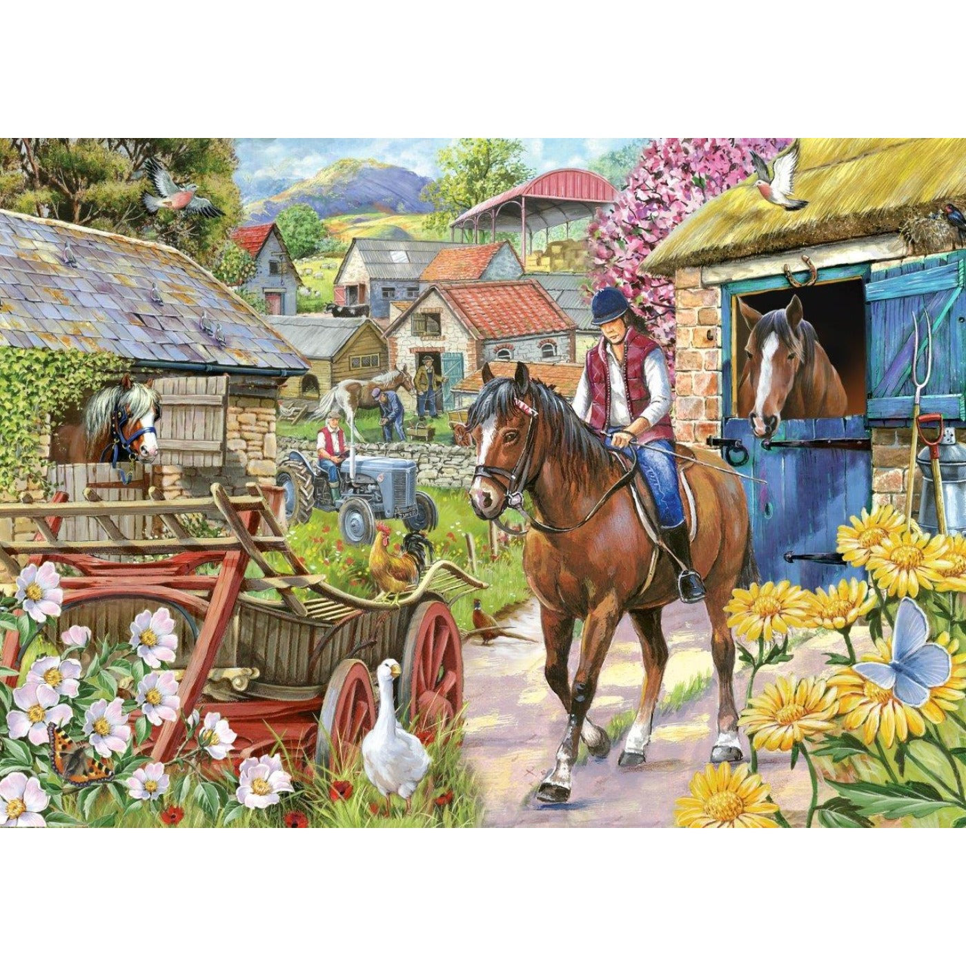 Stepping Out - 1000 Piece Jigsaw Puzzle-The House of Puzzles-Yes Bebe