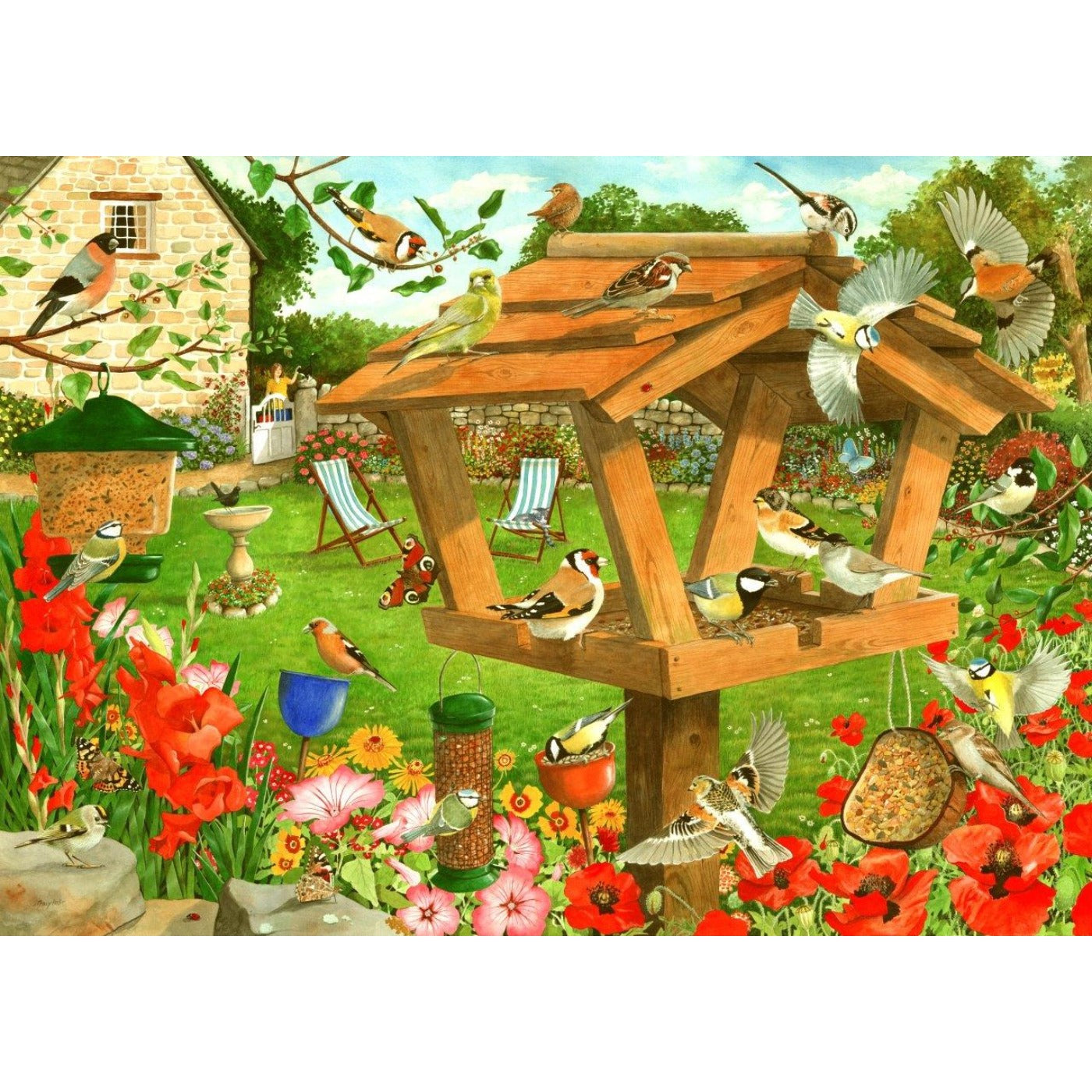 Strictly For The Birds - 1000 Piece Jigsaw Puzzle-The House of Puzzles-Yes Bebe