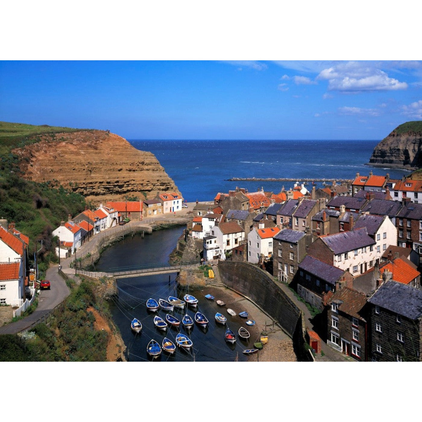 Stunning Staithes - 1000 Piece Jigsaw Puzzle-The House of Puzzles-Yes Bebe