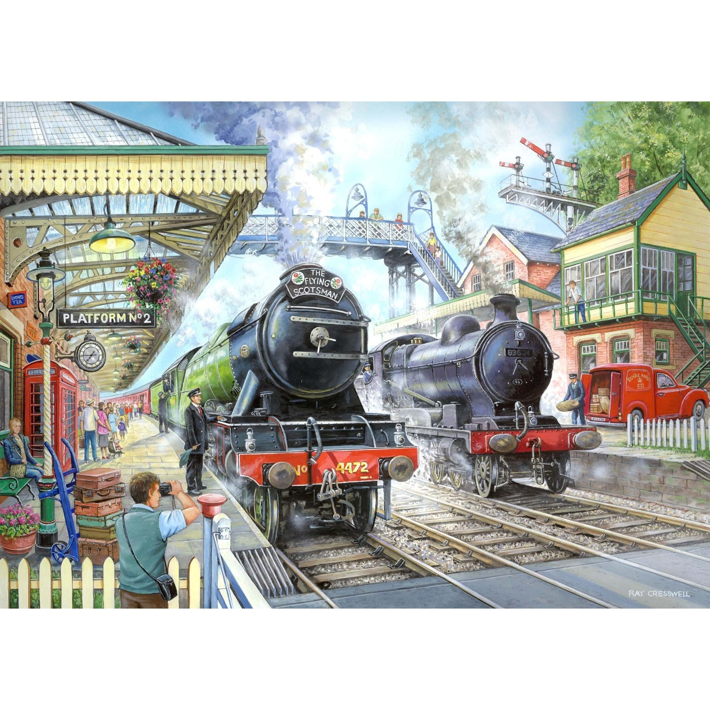 Train Now Standing - 1000 Piece Jigsaw Puzzle-The House of Puzzles-Yes Bebe