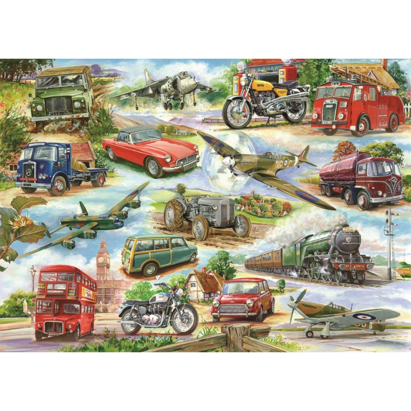 Truly Classic - Big 500 Piece Jigsaw Puzzle-The House of Puzzles-Yes Bebe