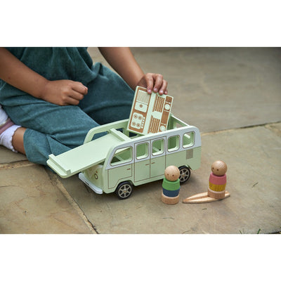 Wooden Adventure Camper-Peg Doll Playsets-TickiT-Yes Bebe