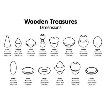Wooden Treasures Super Set-Loose Parts-TickiT-Yes Bebe