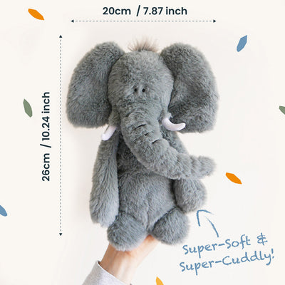 Elephant Soft Toy-Animal Soft Toys-Tigercub Prints-Elephant Soft Toy-Yes Bebe