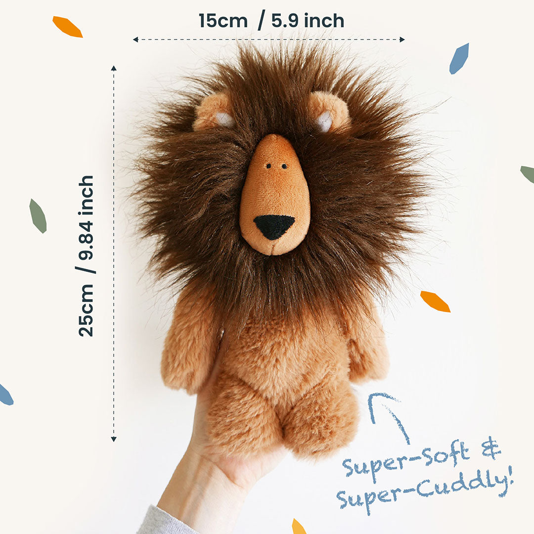 Lion Soft Toy - Tigercub Cuddly Toys-Animal Soft Toys-Tigercub Prints-Lion Soft Toy-Yes Bebe