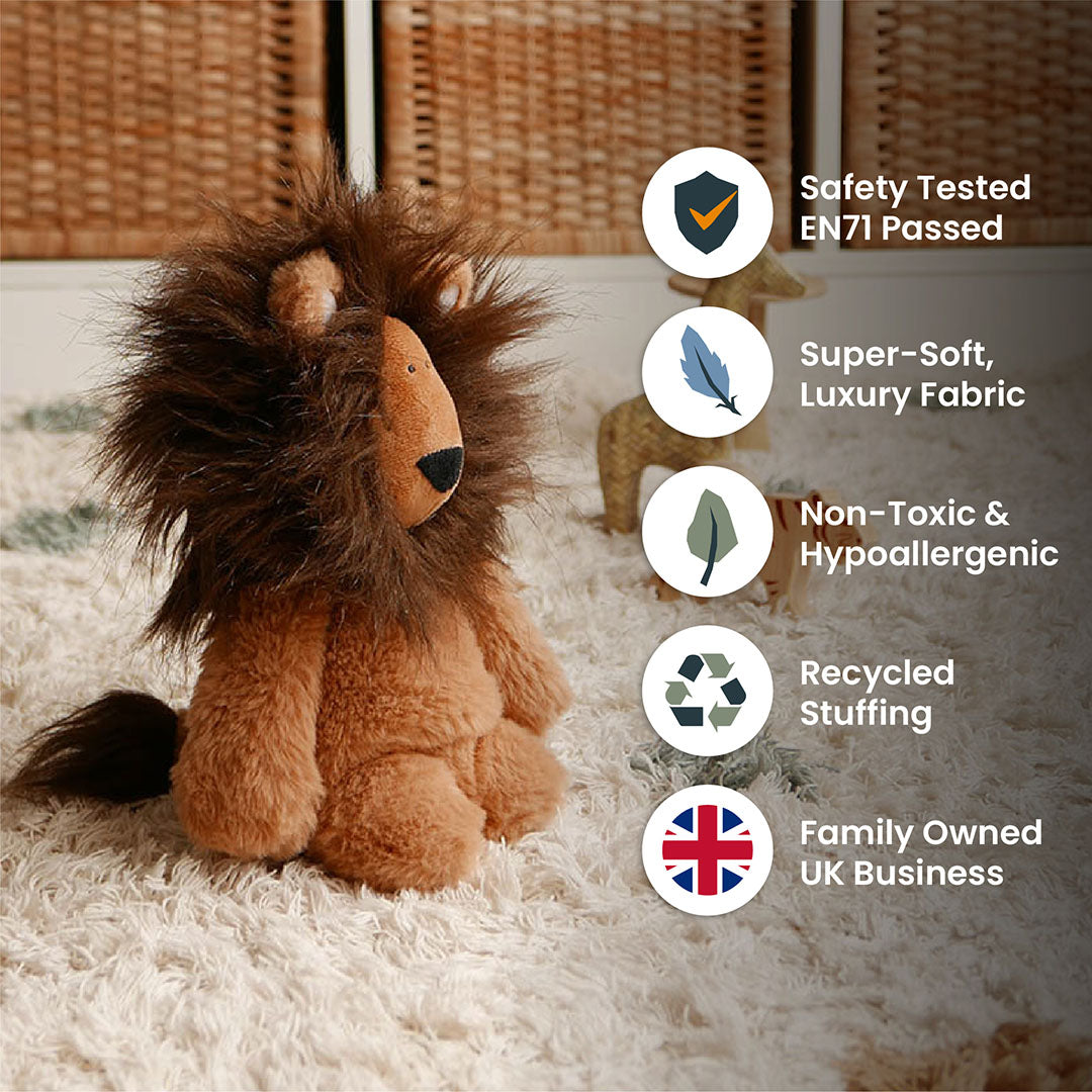 Lion Soft Toy - Tigercub Cuddly Toys-Animal Soft Toys-Tigercub Prints-Lion Soft Toy-Yes Bebe