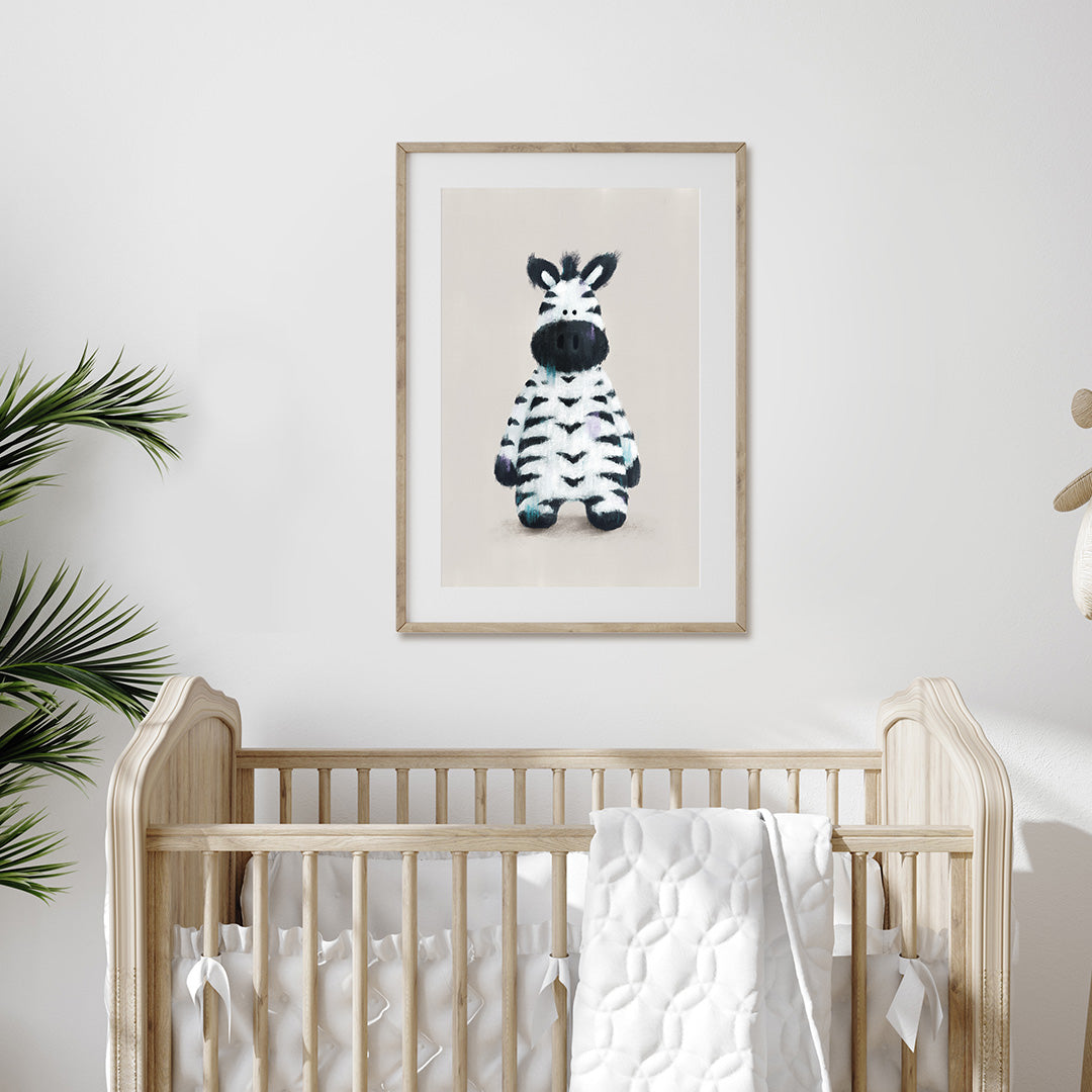 Neutral Safari Animals Nursery Prints Set Of 3-Tigercub Prints-Yes Bebe