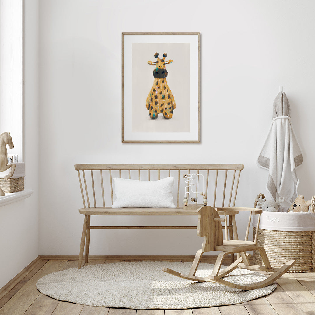 Neutral Safari Animals Nursery Prints Set Of 3-Tigercub Prints-Yes Bebe