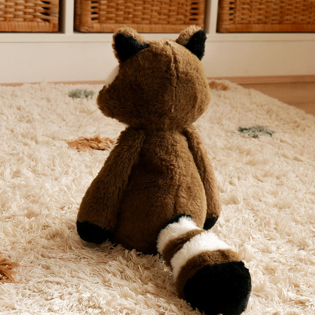 Racoon Soft Toy-Soft Toys-Tigercub Prints-Yes Bebe