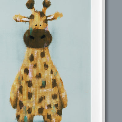 Safari Animals Set of 2 Nursery Prints-Tigercub Prints-Yes Bebe