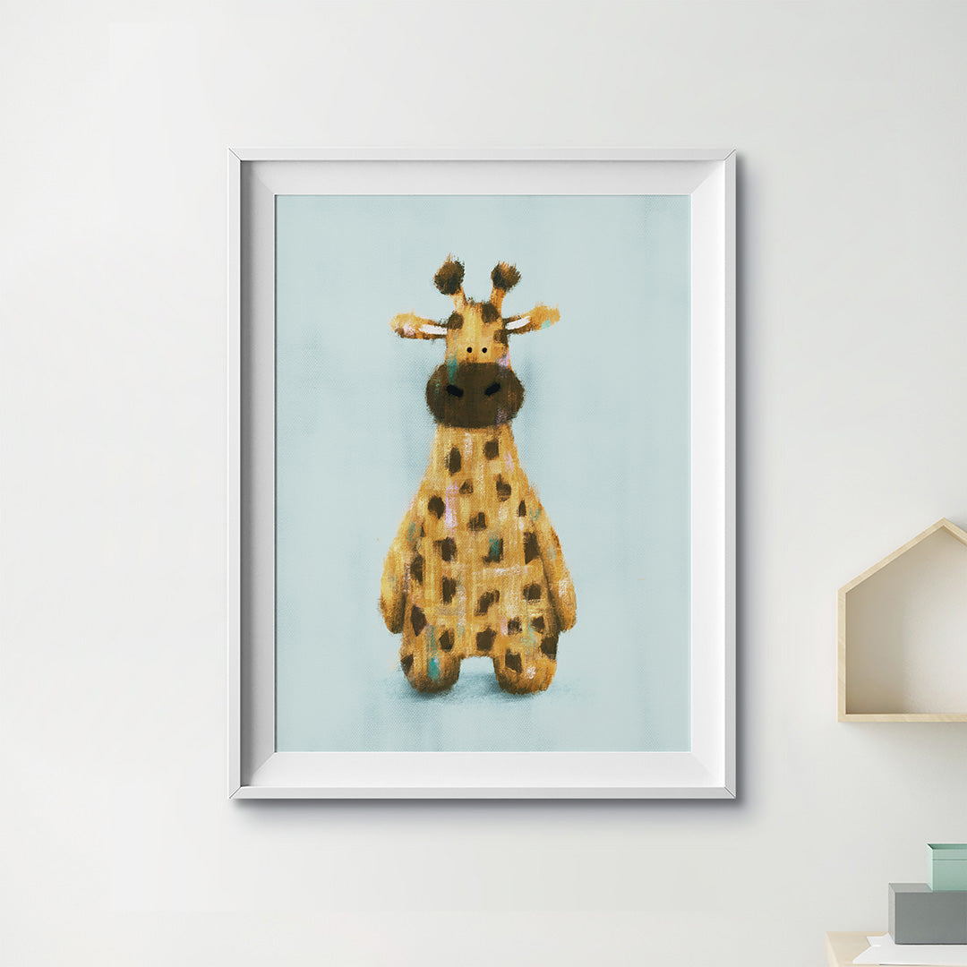 Safari Animals Set of 3 Nursery Prints-Tigercub Prints-Yes Bebe