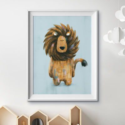 Safari Lion Nursery Print-Wall Prints-Tigercub Prints-Yes Bebe