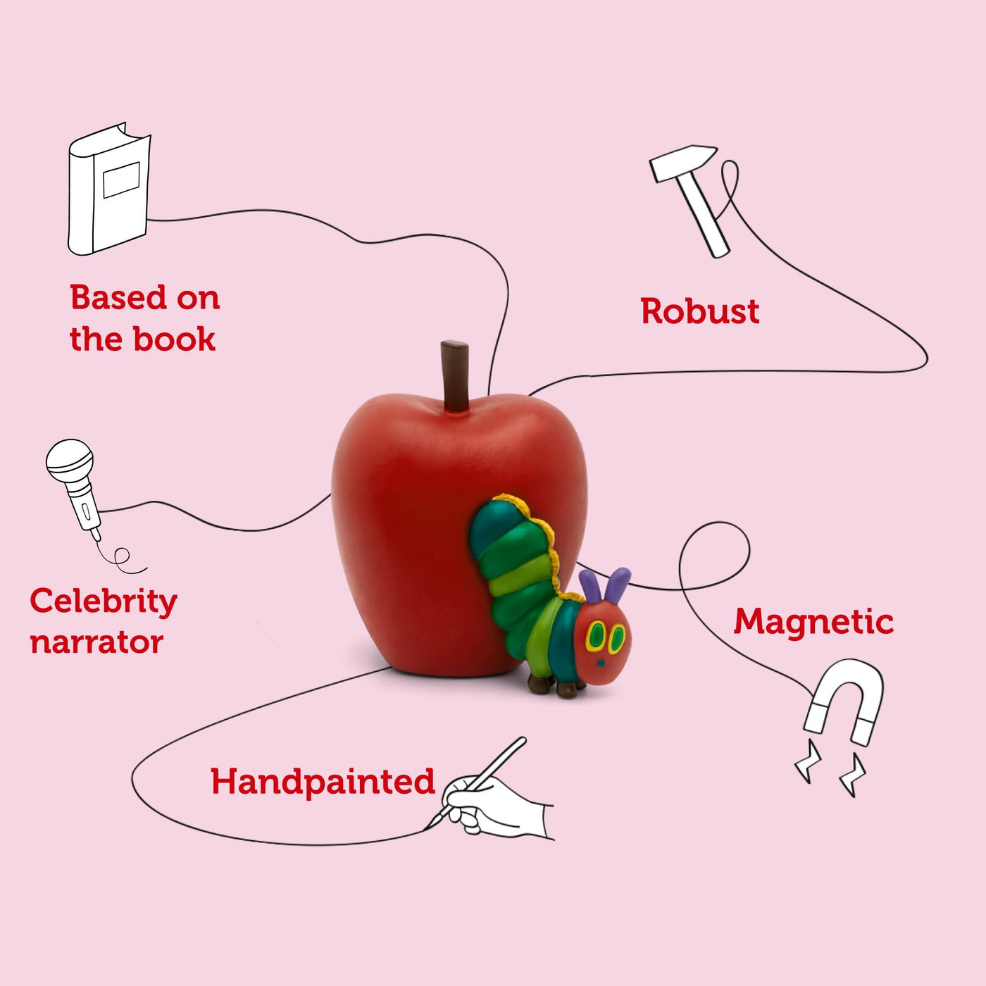 The Very Hungry Caterpillar Tonie Figure-Audioplayer Character-Tonies-Yes Bebe