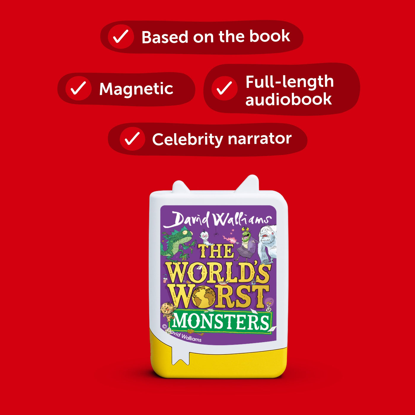 The World's Worst Monster Book Pocket Tonie-Audioplayer Character-Tonies-Yes Bebe