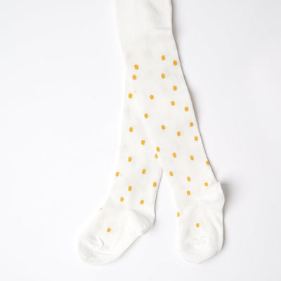 Dotty Tights - Yellow Spot