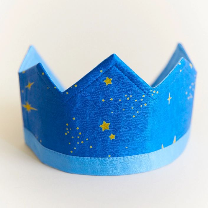 Silk Crowns for Pretend Play