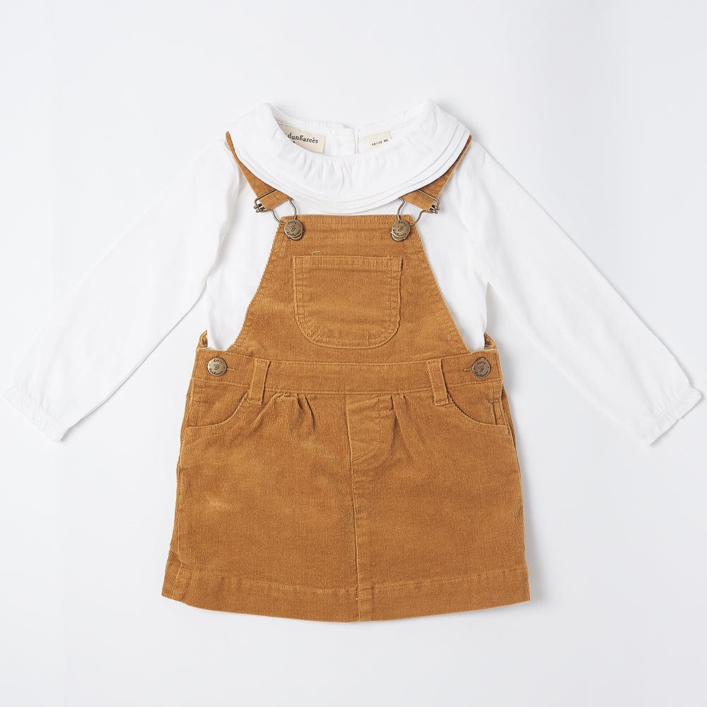 Caramel Corduroy Dress